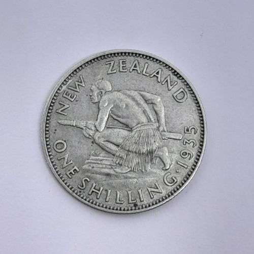 New Zealand 1935 shilling