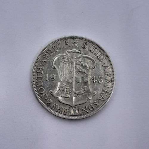 South Africa 1945 Two Shilling XF +