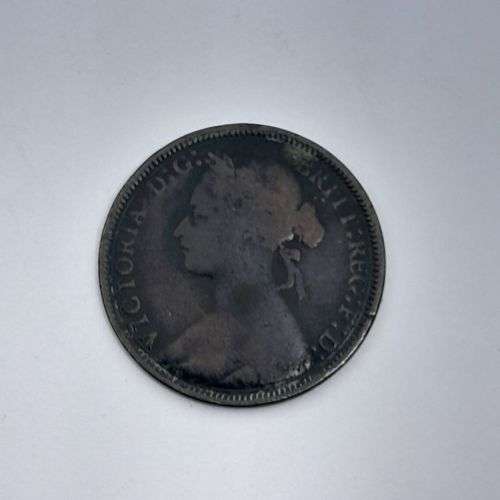 Great Britain half penny 1881 H