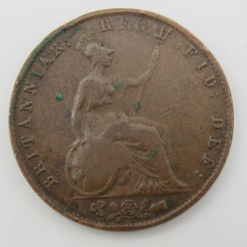 Great Britain 1848 over 1847 half penny Fine