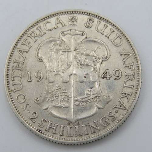 South Africa 1949 Two Shilling XF