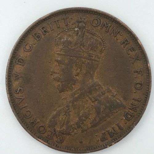 Australia 1936 One penny XF+