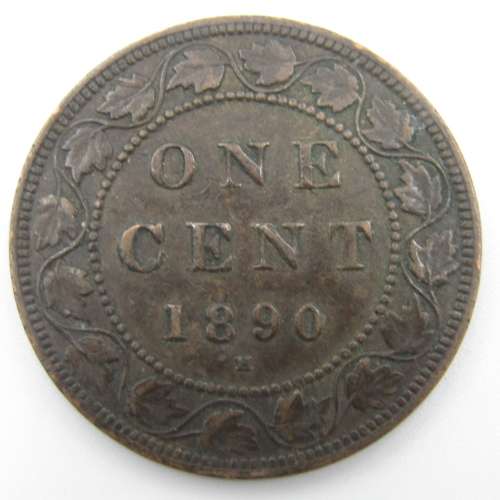 Canada 1890 one cent XF