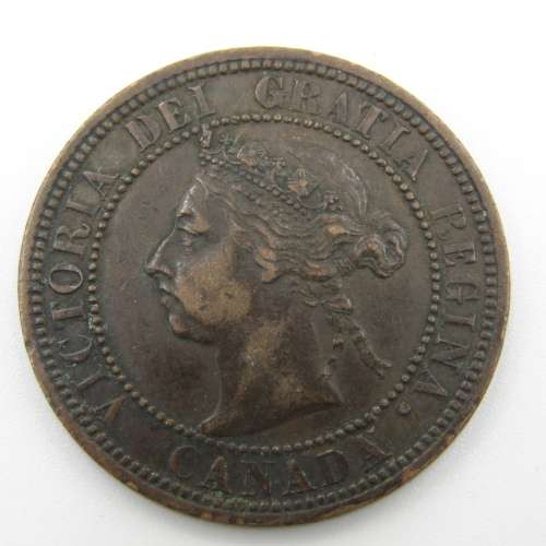 Canada 1890 one cent XF