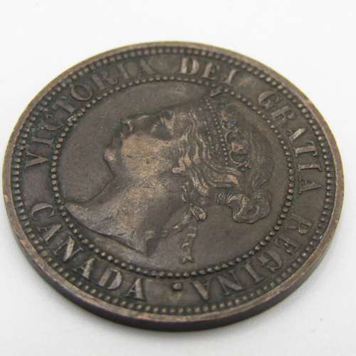 Canada 1890 one cent XF