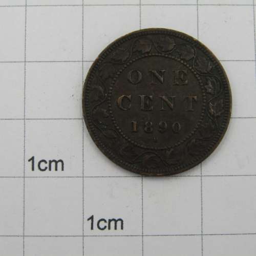 Canada 1890 one cent XF