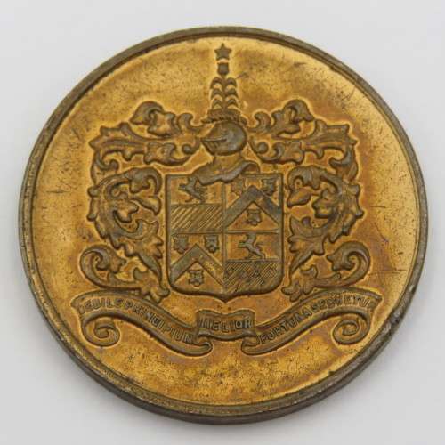Medallion Commemorating visit of Prince George to Durban March 1934