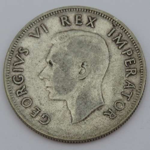 South Africa 1939 half crown