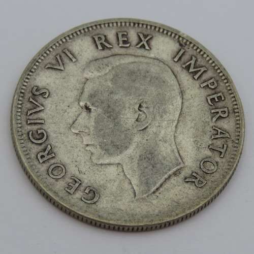 South Africa 1939 half crown