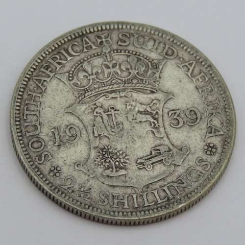 South Africa 1939 half crown