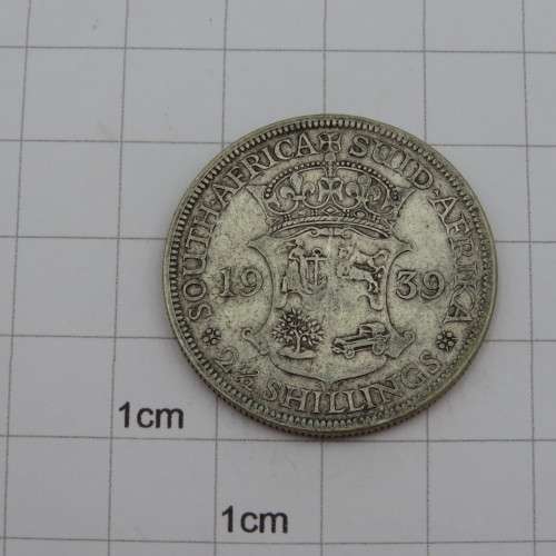South Africa 1939 half crown