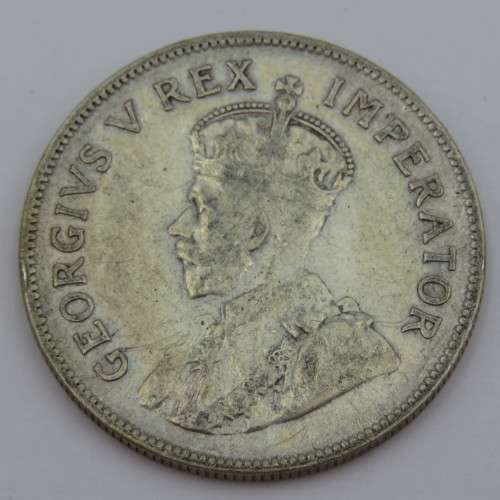 South Africa 1933 half crown EF