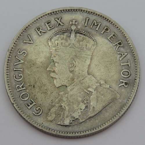 South Africa 1927 half crown VF