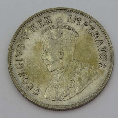 South Africa 1935 half crown XF