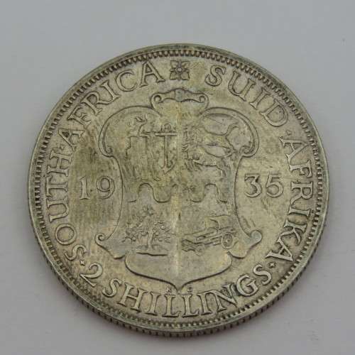 South Africa 1935 Two shilling florin VF +