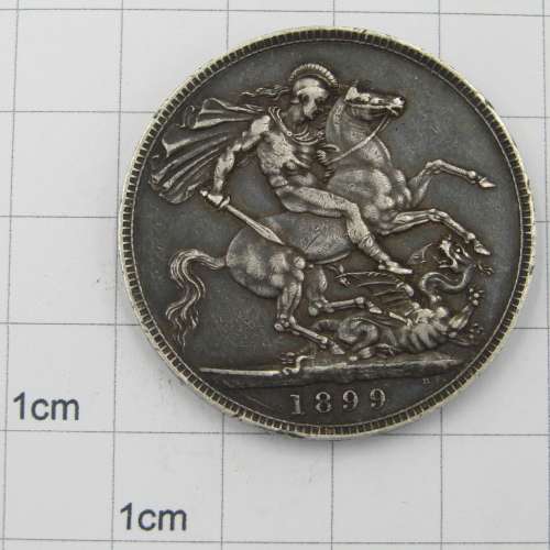 Great Britain 1899 LX11 Victorian Crown XF or better condition