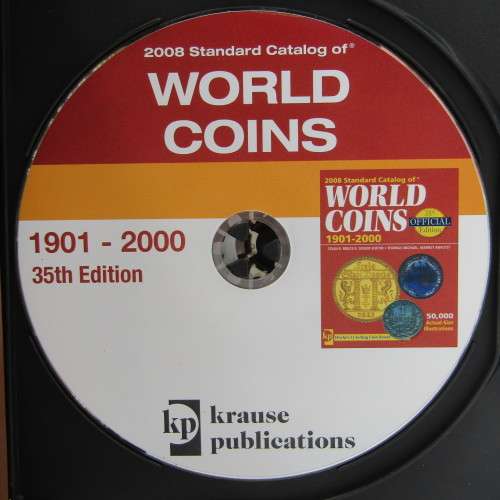 2008 Standard Catalogue of World Coins - 3 Volumes of 3 DVD`s