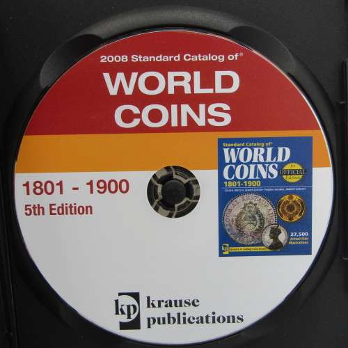 2008 Standard Catalogue of World Coins - 3 Volumes of 3 DVD`s