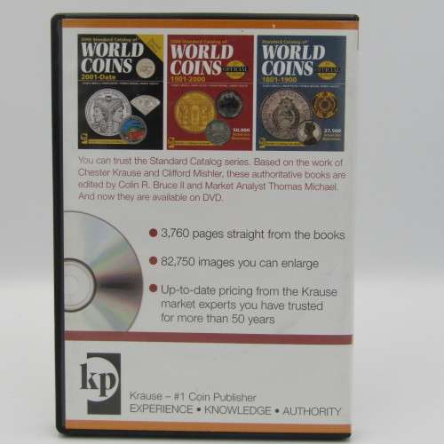 2008 Standard Catalogue of World Coins - 3 Volumes of 3 DVD`s