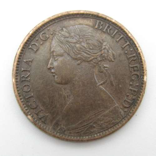 1861 Great Britain factory error coin Double strike of First 1 of 1861