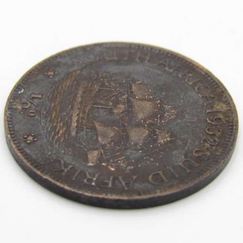 South Africa half penny 1932 XF