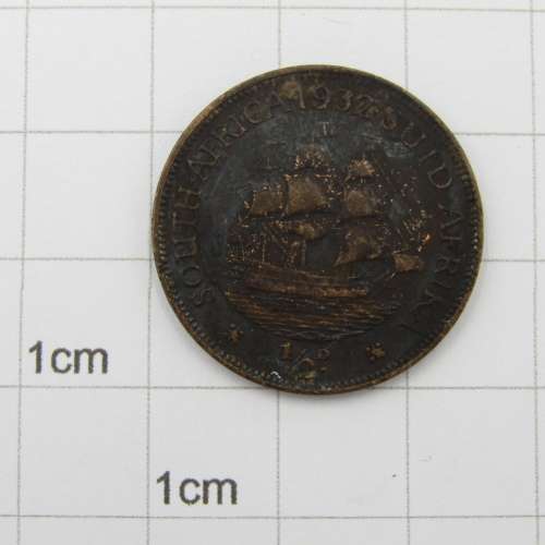 South Africa half penny 1932 XF
