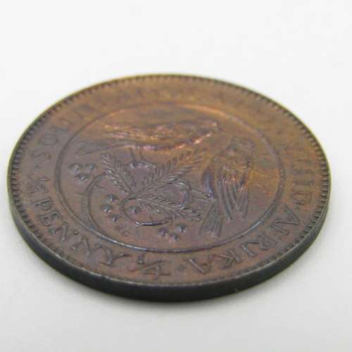 South Africa 1923 Farthing red uncirculated