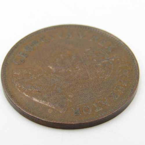 South Africa 1934 half penny XF