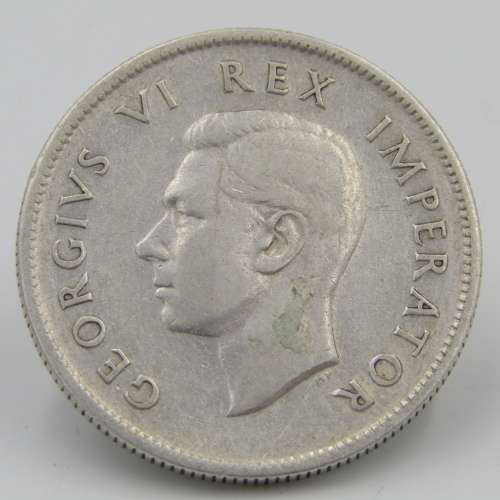 South Africa 1937 Two Shilling Florin VF+