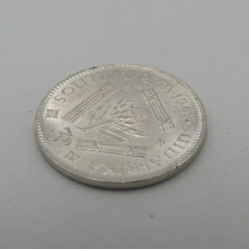 South Africa 1943 tickey 3d uncirculated