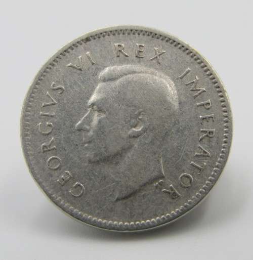 South Africa 1940 tickey 3d error star touching 0 of 1940