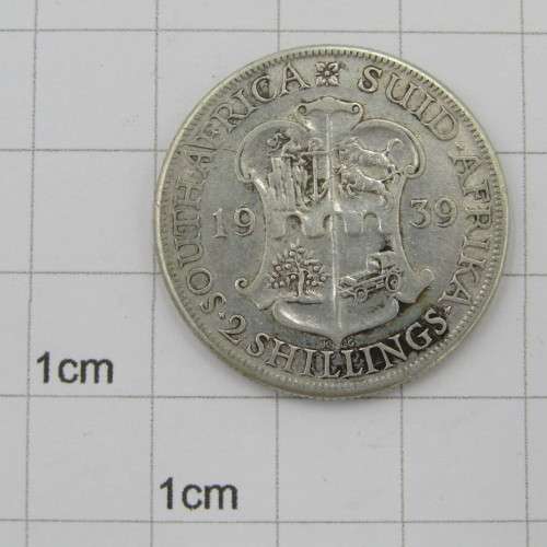 South Africa 1939 Two Shilling VF+