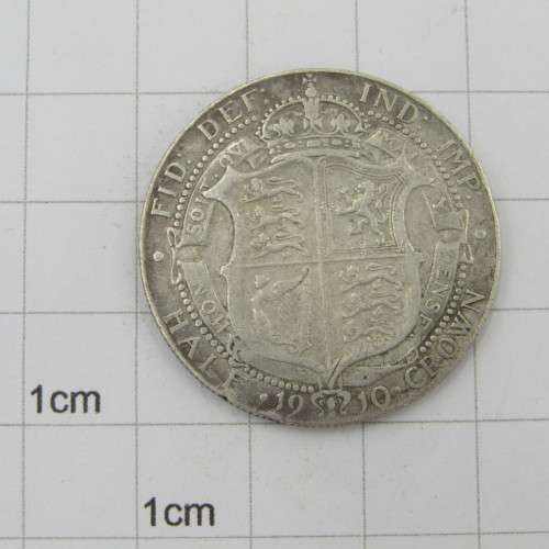 Great Britain 1910 half crown VF