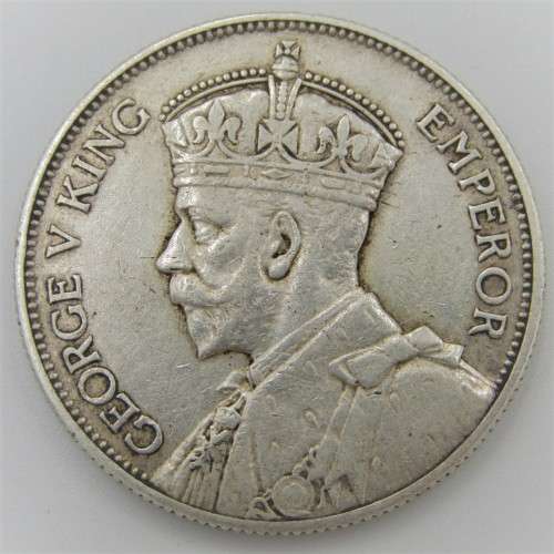Southern Rhodesia 1935 Two Shillings XF - silver