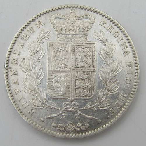 1845 Great Britain crown - silver - XF condition
