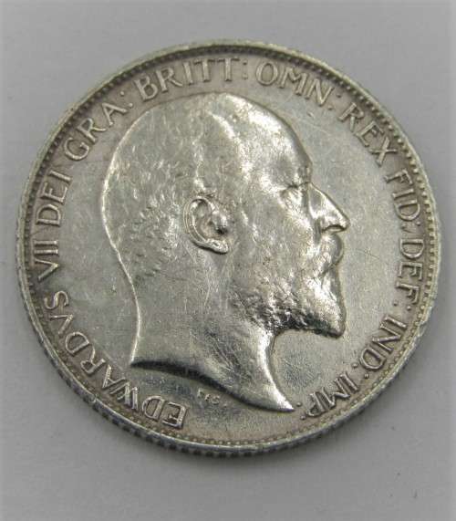 Great Britain 1903 sixpence 6d AU+