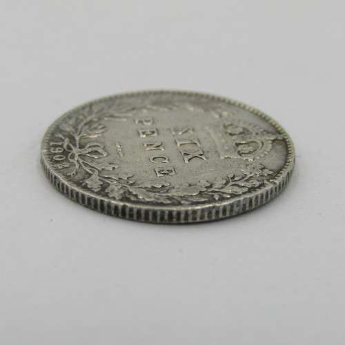 Great Britain 1902 sixpence 6d XF