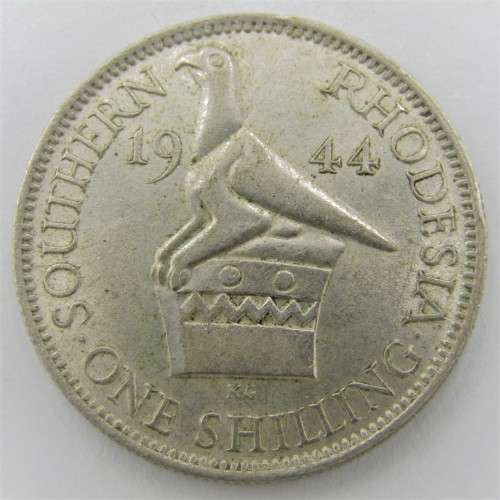 1944 Southern Rhodesia shilling AU