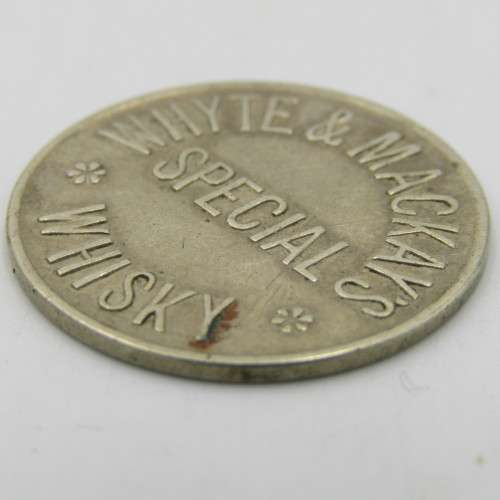Whyte & Mackays special Whisky 6d token