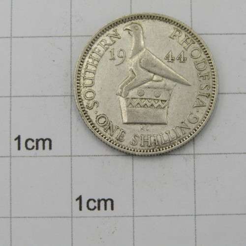 1944 Southern Rhodesia shilling XF+