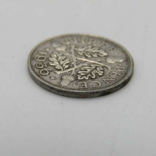 Great Britain 1936 three pence silver