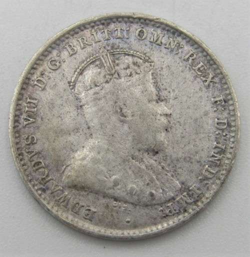 Australia 1910 silver 3d three pence