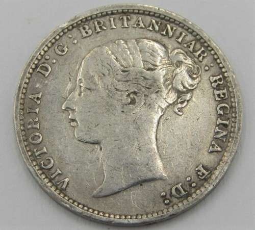 Great Britain 1886 Victoria 3d three pence VF
