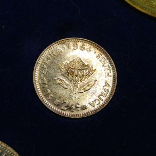 South Africa 1964 proof set in blue box