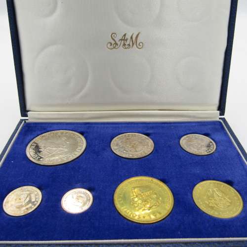 South Africa 1964 proof set in blue box