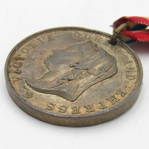 Unusual 60 year reign of Victoria medallion - 1897