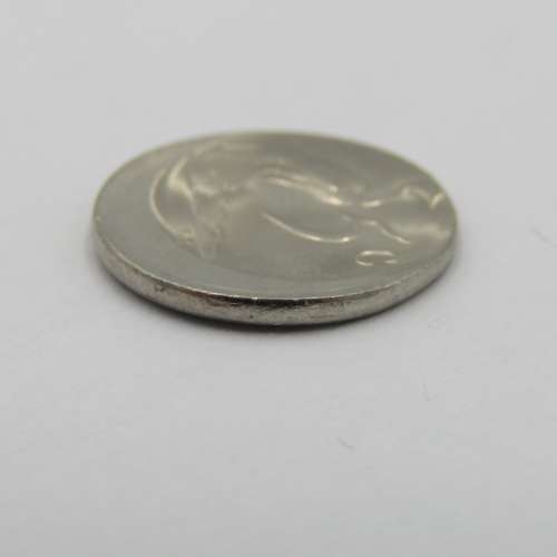 Error coin Totally misstruck 1969 Five cent