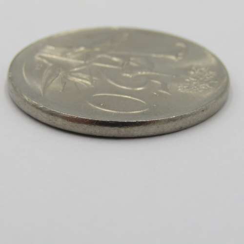 Error coin Misstruck 1970 Fifty cent