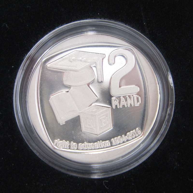 2019 RSA 25 Years of Constitutional democracy 8 coin proof set with certificate