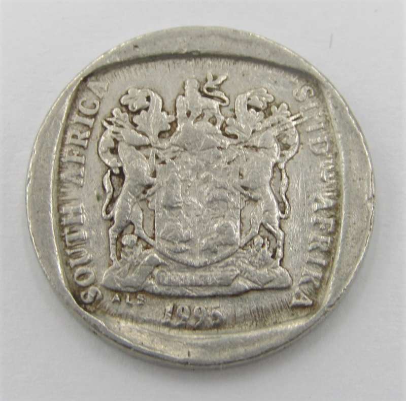 1995 R1 South Africa with die break error